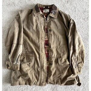 Brandon Thomas Brown Jacket with Plaid Lining